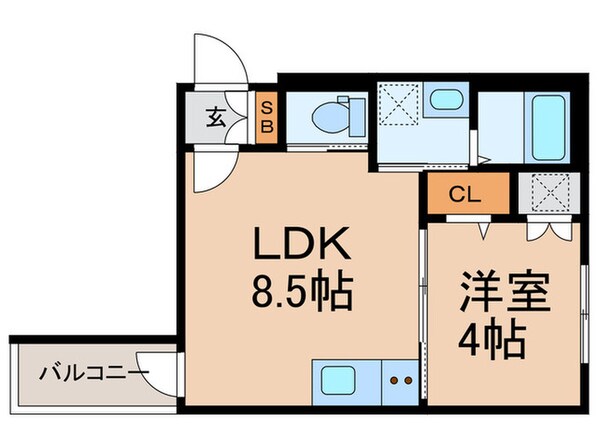 NOA SIONの物件間取画像